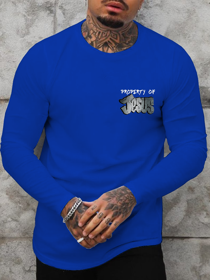 Property of Jesus Cotton Long Sleeve T-Shirt