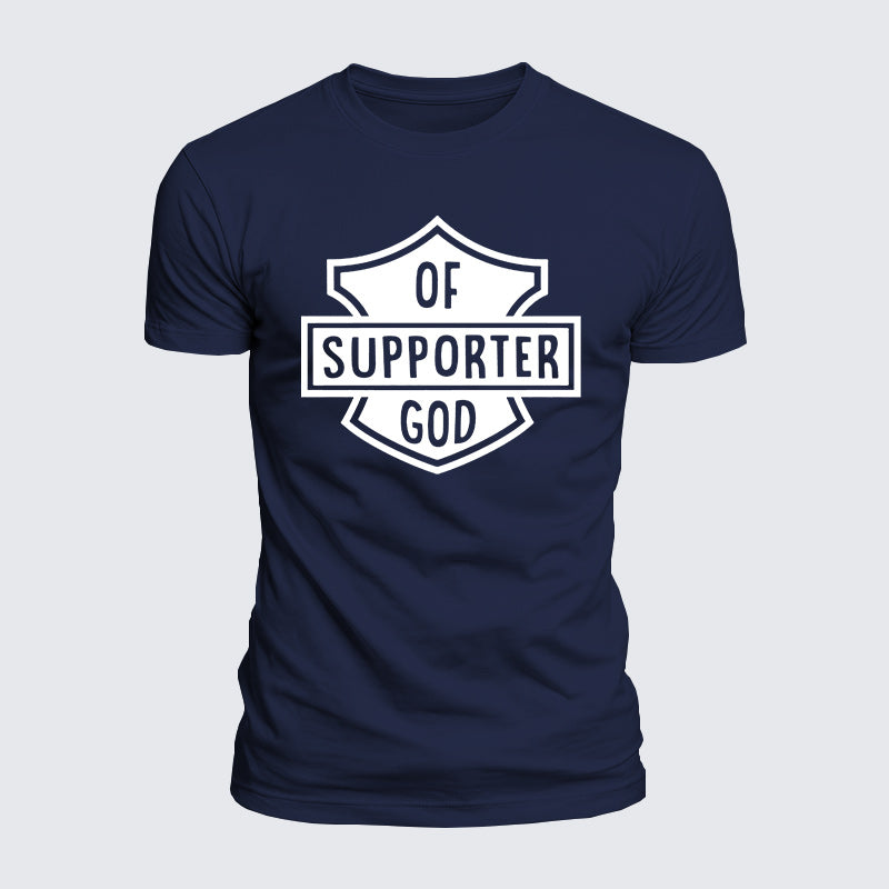 Luxe Mercerized Cotton Tee - Of Support God
