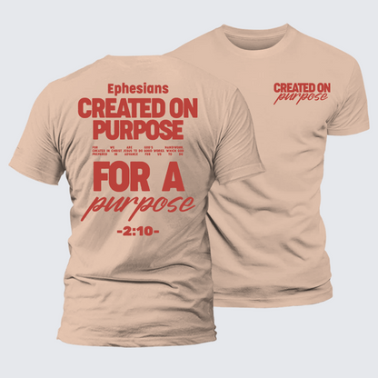 Luxe Mercerized Cotton Tee - Created On Purpose