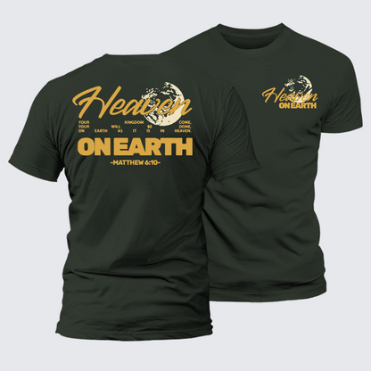 Luxe Mercerized Cotton Tee - Heaven On Earth