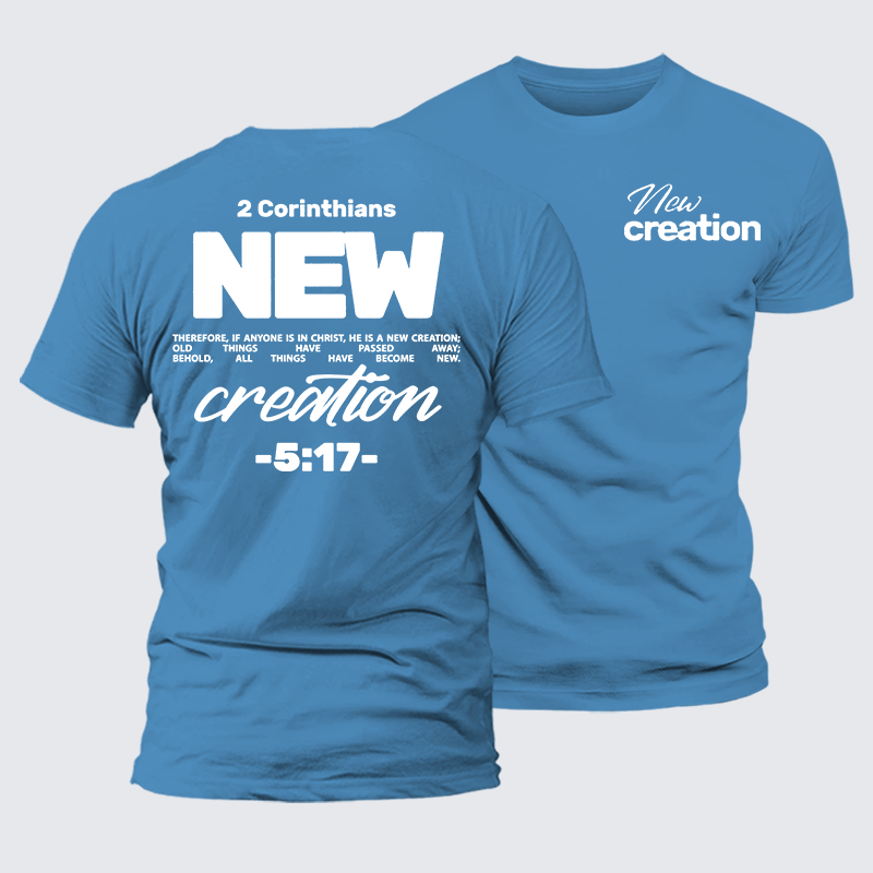 Luxe Mercerized Cotton Tee - New Creation