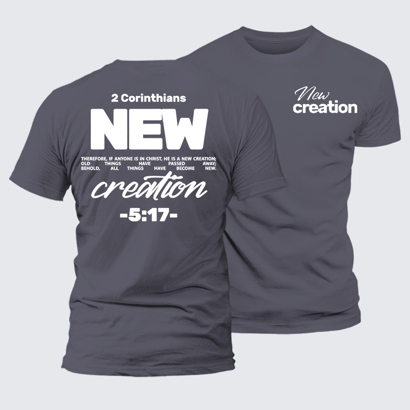 Luxe Mercerized Cotton Tee - New Creation