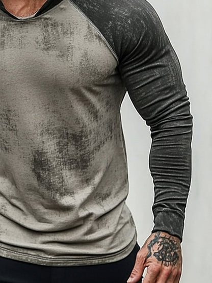 Men's Outdoor Sun Protection Cool Hooded Sun Protection Long Sleeve Top