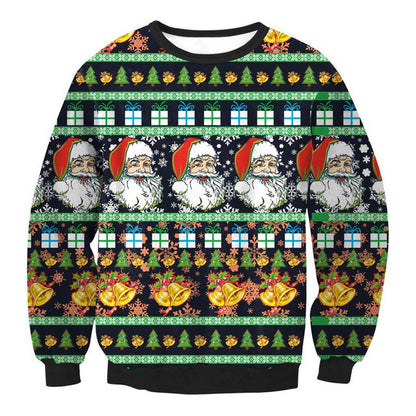 Unisex 3D Printed Christmas Sweatshirt
