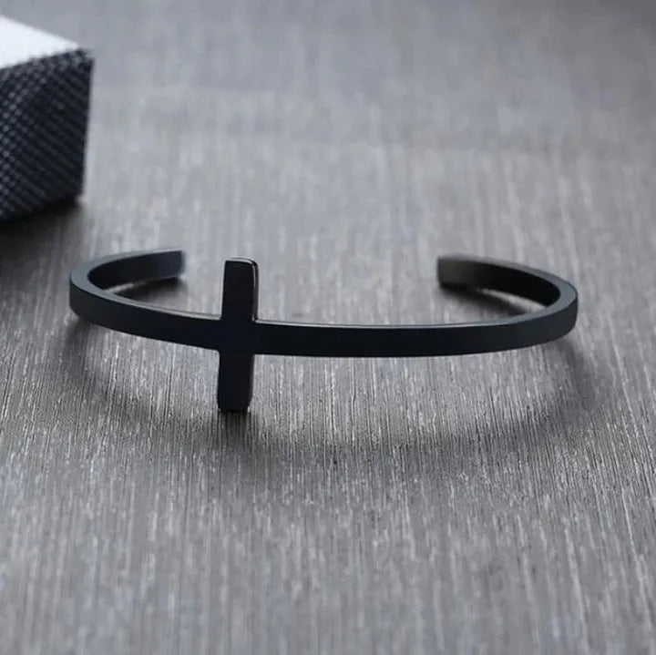 Adjustable Cross Bangle
