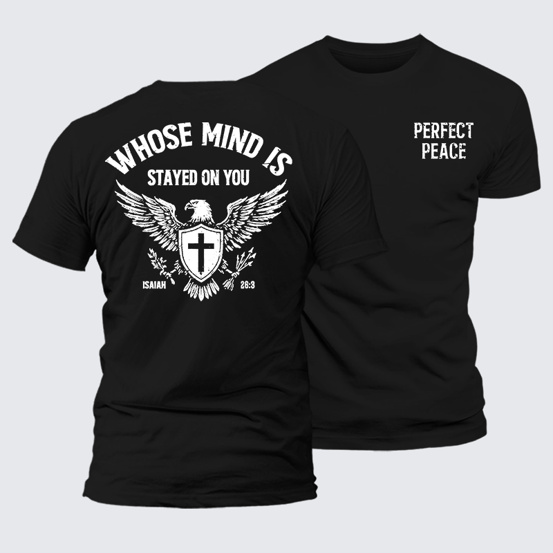 Luxe Mercerized Cotton Tee - Perfect Peace