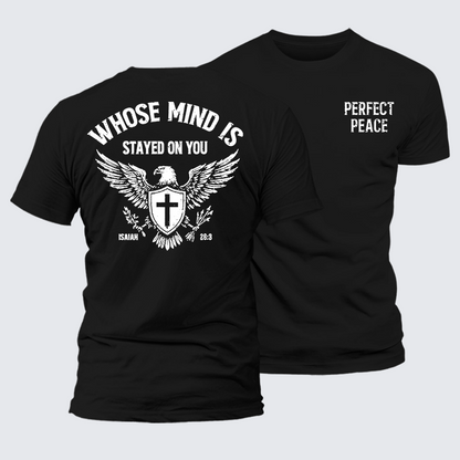 Luxe Mercerized Cotton Tee - Perfect Peace