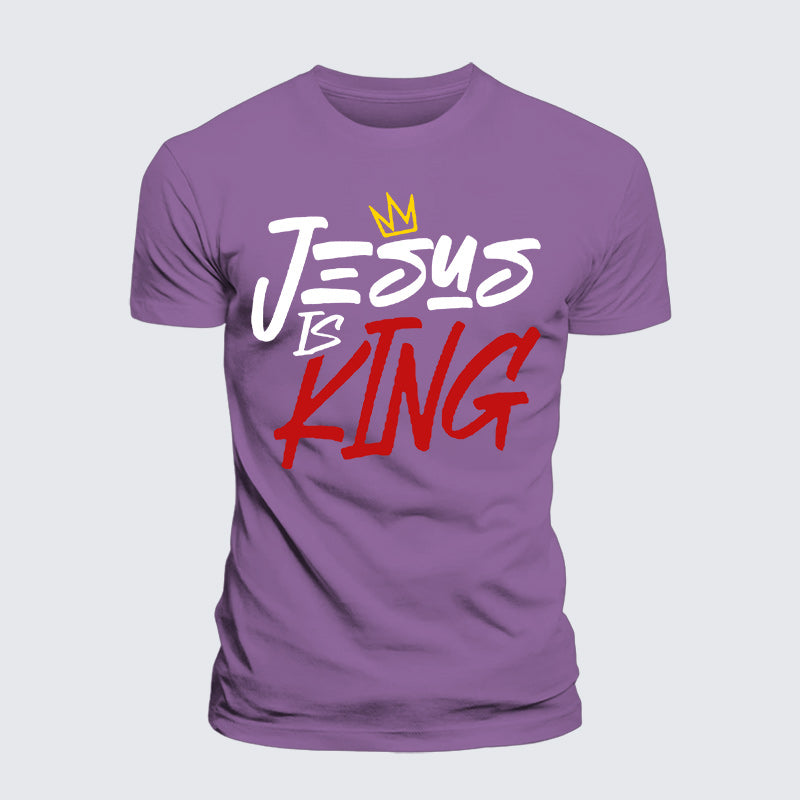 Luxe Mercerized Cotton Tee - Jesus Is King