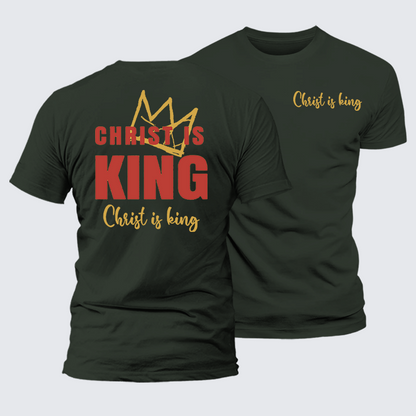 Luxe Mercerized Cotton Tee - Christ Is King