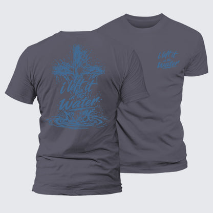 Luxe Mercerized Cotton Tee - I Left It In The Water