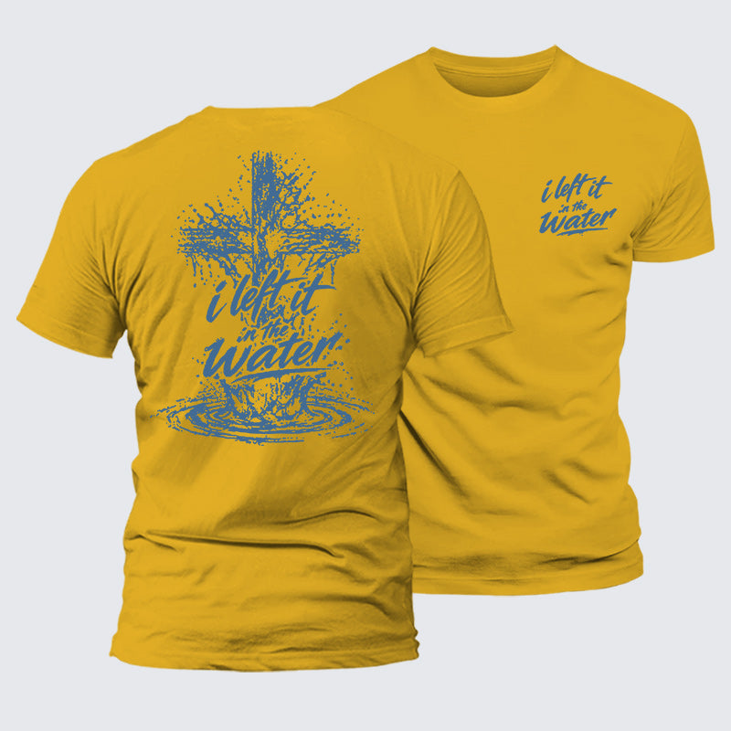 Luxe Mercerized Cotton Tee - I Left It In The Water