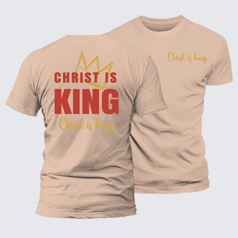 Luxe Mercerized Cotton Tee - Christ Is King