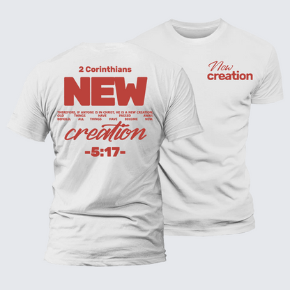 Luxe Mercerized Cotton Tee - New Creation