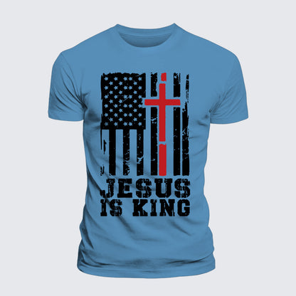 Luxe Mercerized Cotton Tee - Jesus Is King