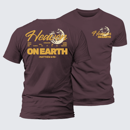 Luxe Mercerized Cotton Tee - Heaven On Earth