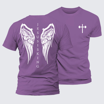 Luxe Mercerized Cotton Tee - Jesus Is King