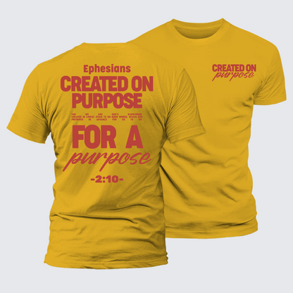 Luxe Mercerized Cotton Tee - Created On Purpose