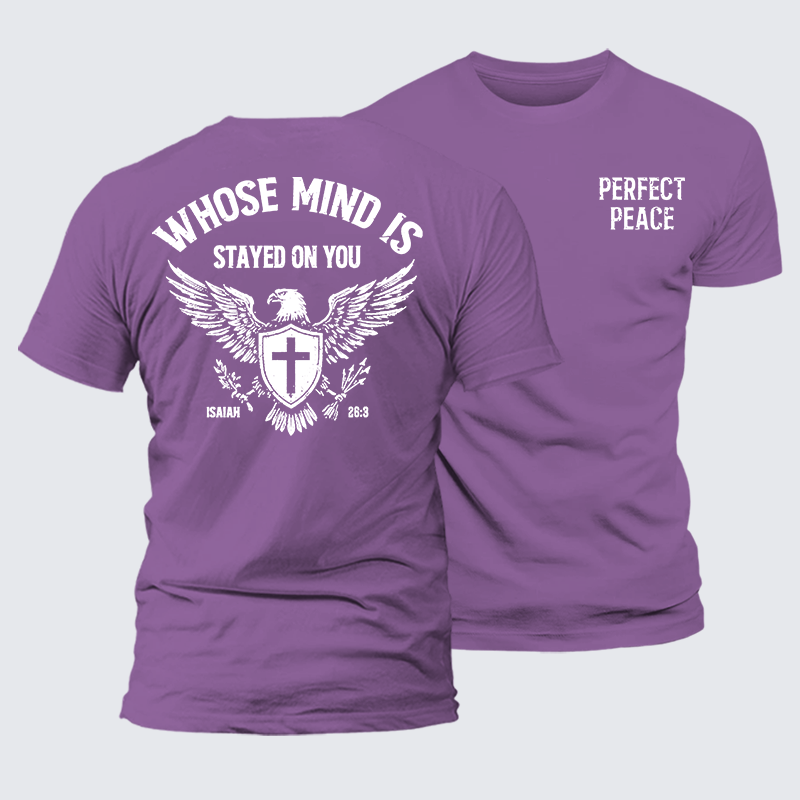 Luxe Mercerized Cotton Tee - Perfect Peace