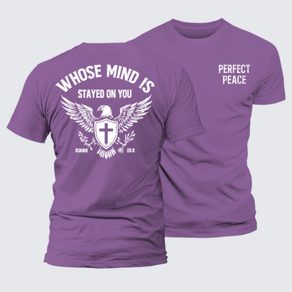 Luxe Mercerized Cotton Tee - Perfect Peace