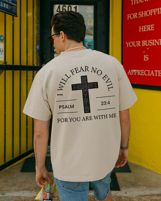 I Will Fear No Evil Printed Men's T-shirt