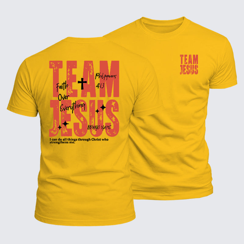 Luxe Mercerized Cotton Tee - Team Jesus
