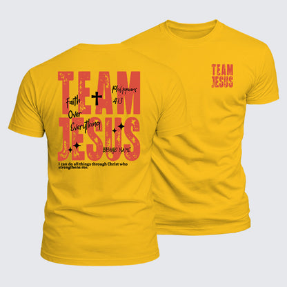 Luxe Mercerized Cotton Tee - Team Jesus