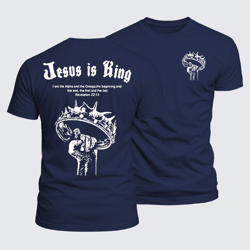 Luxe Mercerized Cotton Tee - Jesus is King
