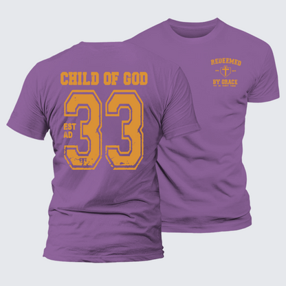 Luxe Mercerized Cotton Tee - Redeemed By Grace