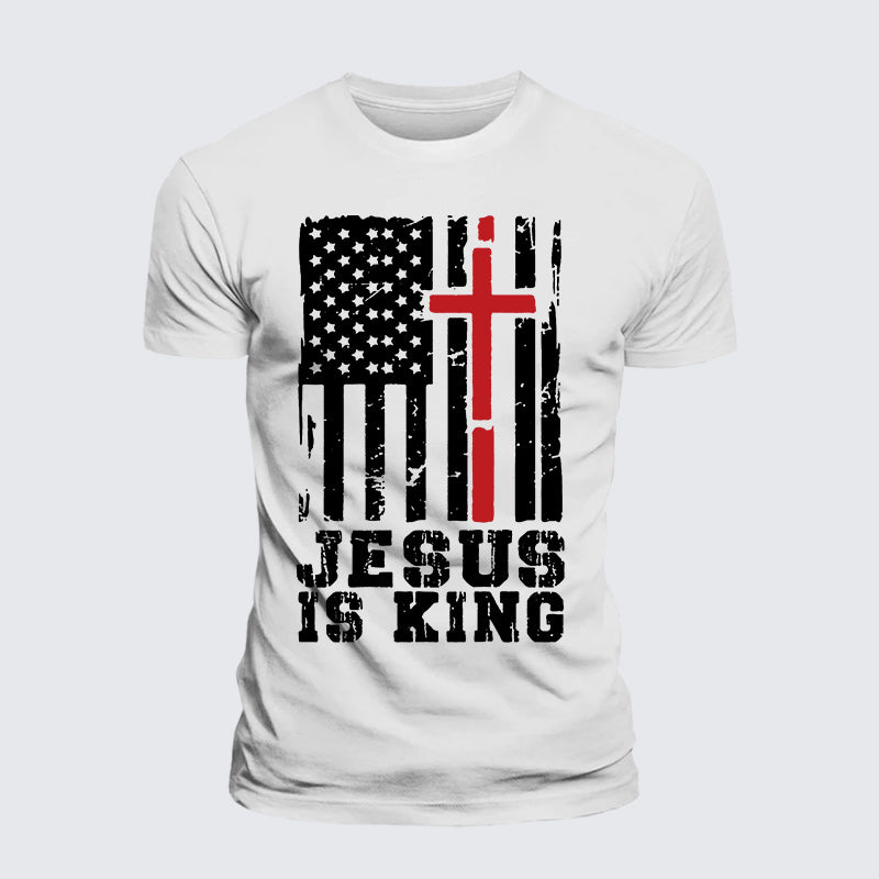 Luxe Mercerized Cotton Tee - Jesus Is King