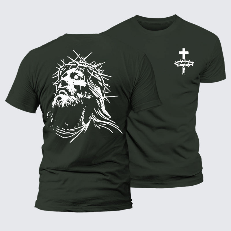 Luxe Mercerized Cotton Tee - Vintage Crown of Thorns