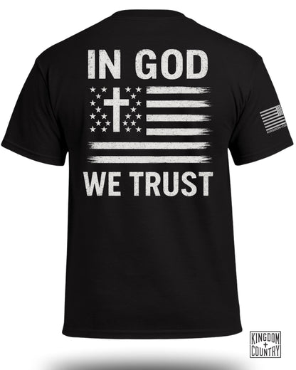 In God We Trust American Flag T-Shirt