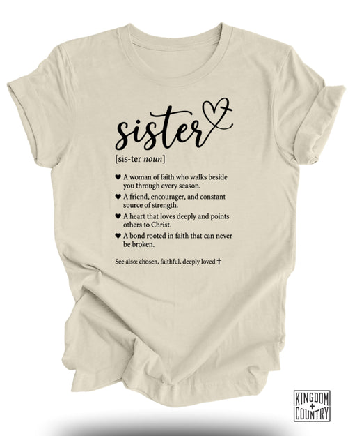 Christian Sister Definition T-Shirt