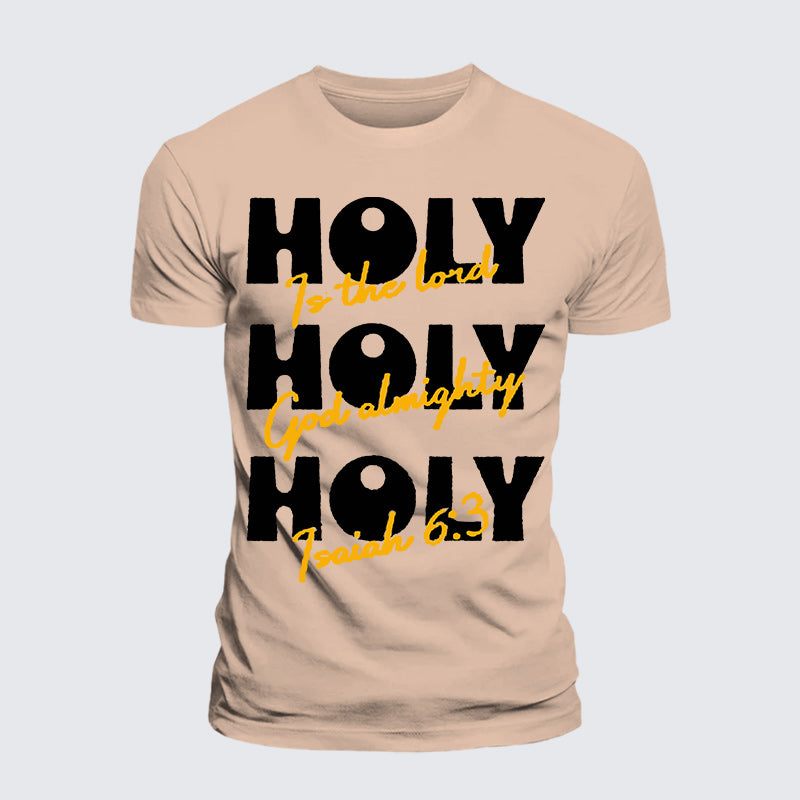 Luxe Mercerized Cotton Tee - Holy Holy Holy
