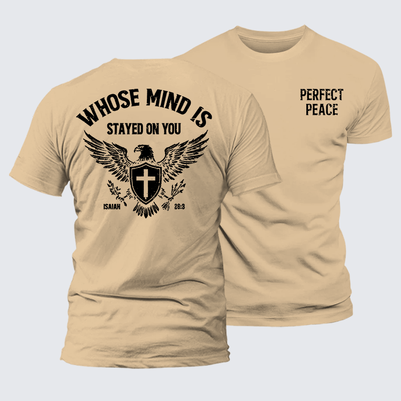 Luxe Mercerized Cotton Tee - Perfect Peace