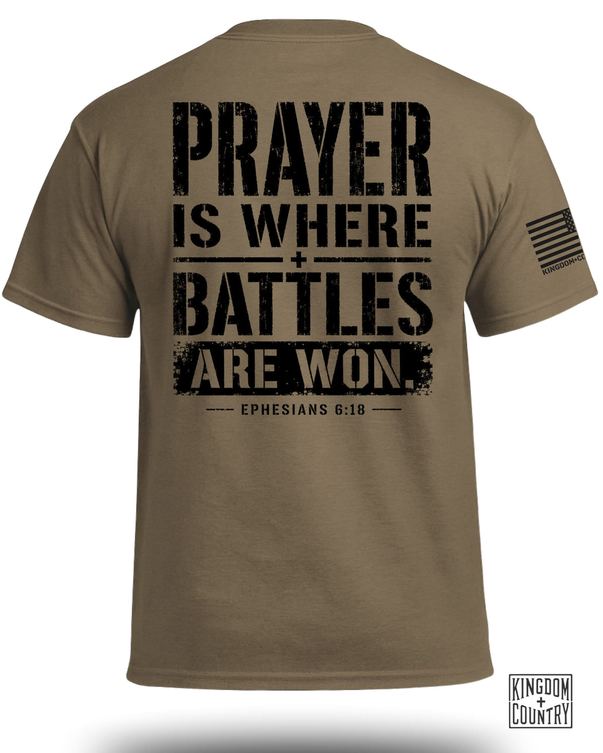 Prayer is Where Battles Are Won T-Shirt