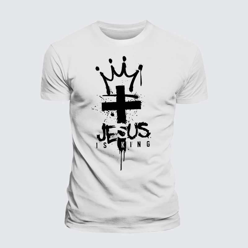 Luxe Mercerized Cotton Tee - Jesus Is King