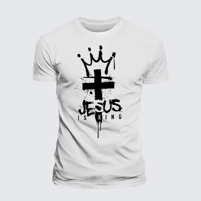 Luxe Mercerized Cotton Tee - Jesus Is King
