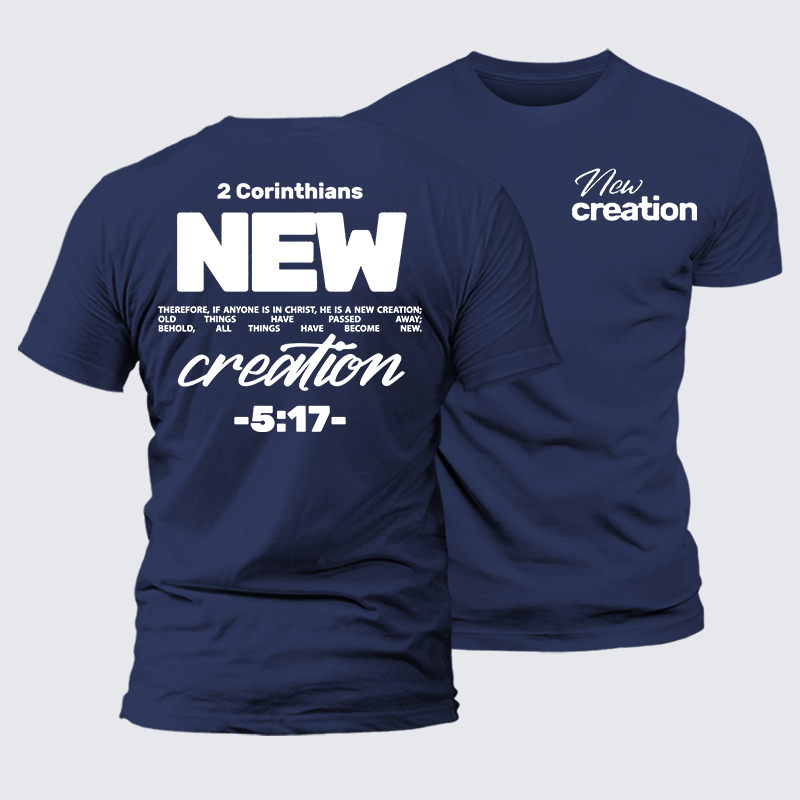 Luxe Mercerized Cotton Tee - New Creation