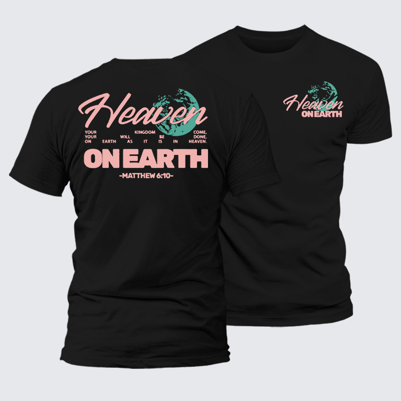 Luxe Mercerized Cotton Tee - Heaven On Earth