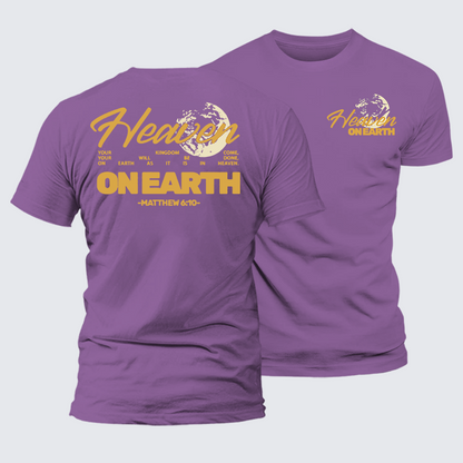 Luxe Mercerized Cotton Tee - Heaven On Earth