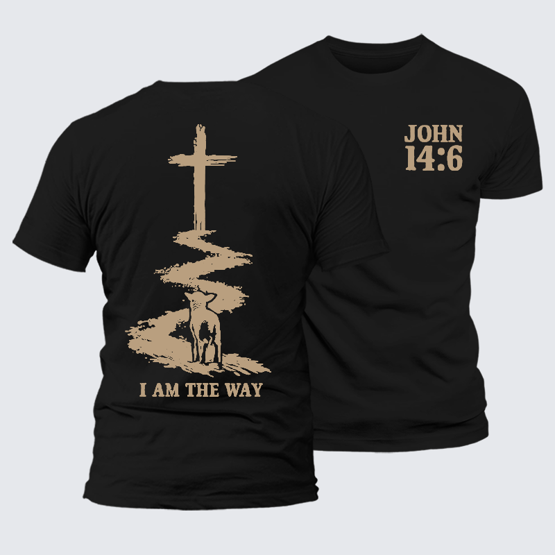 Luxe Mercerized Cotton Tee - I Am The Way