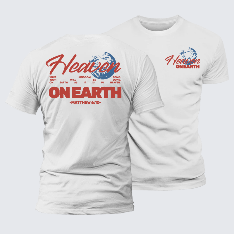 Luxe Mercerized Cotton Tee - Heaven On Earth