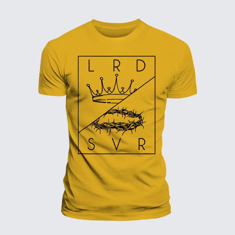 Luxe Mercerized Cotton Tee - Lord Savior