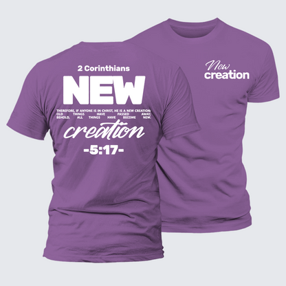 Luxe Mercerized Cotton Tee - New Creation