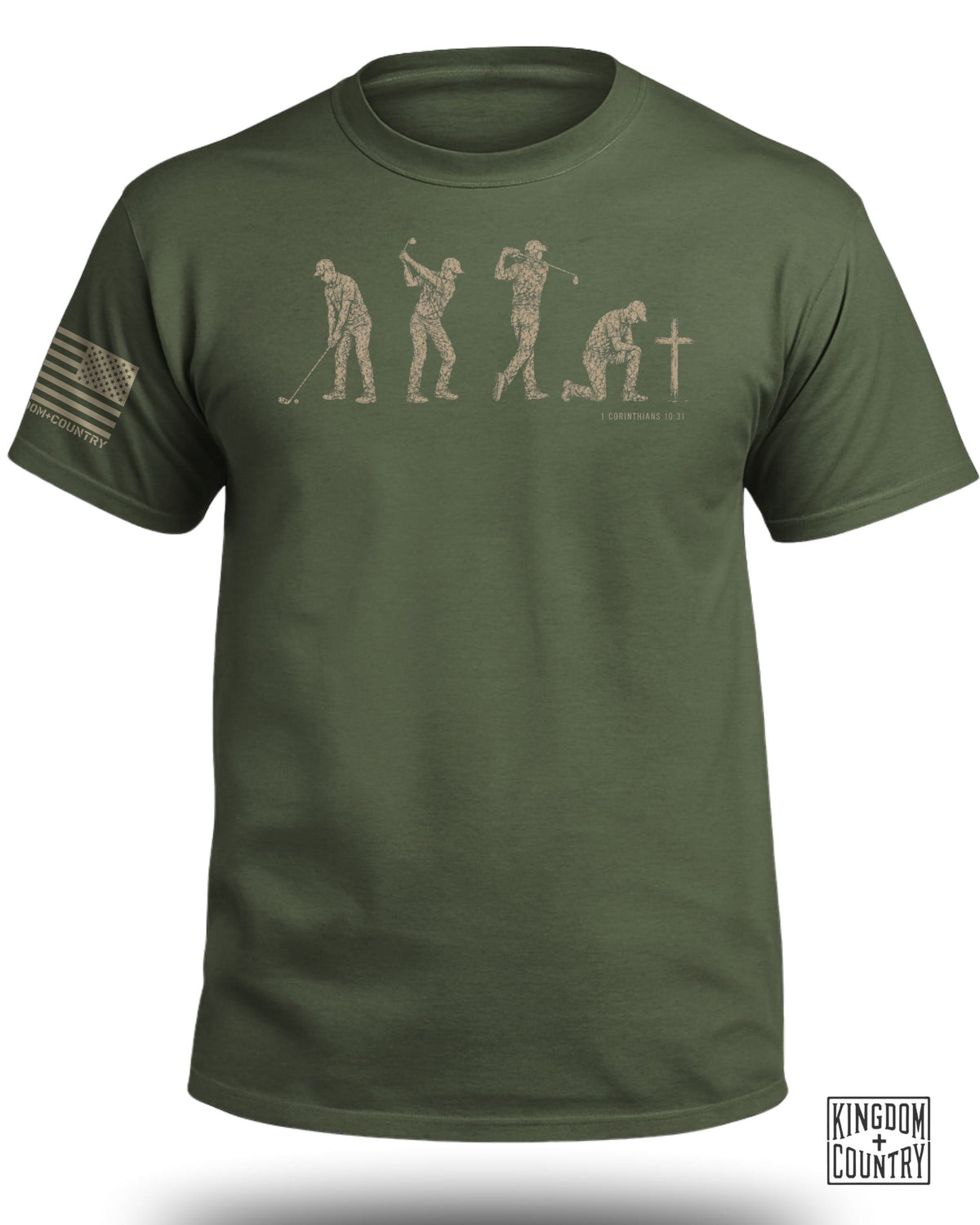 Golf Faith Journey T-Shirt