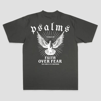 Faith Over Fear Printed Men's T-shirt