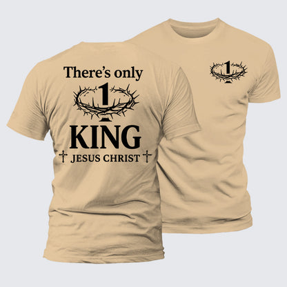 Luxe Mercerized Cotton Tee - There's Only King