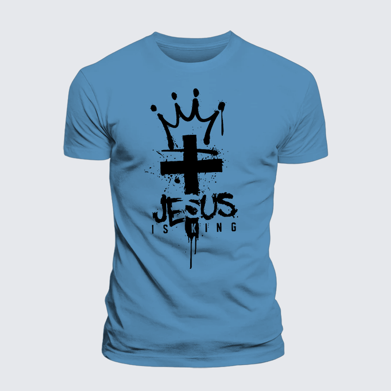 Luxe Mercerized Cotton Tee - Jesus Is King