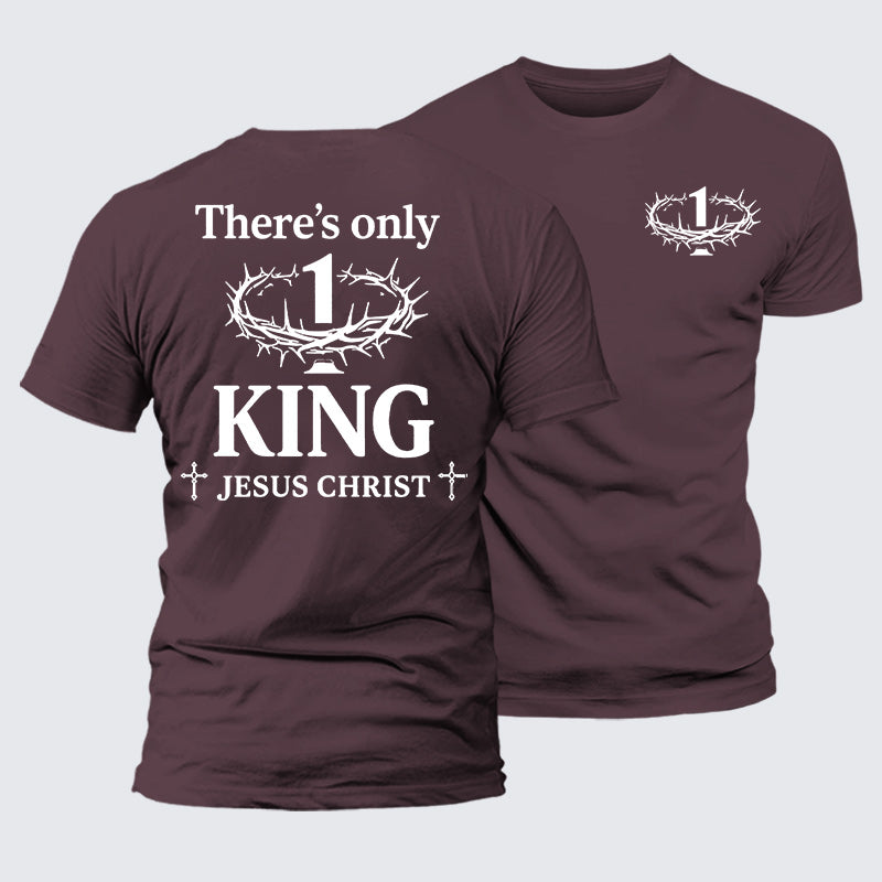 Luxe Mercerized Cotton Tee - There's Only King