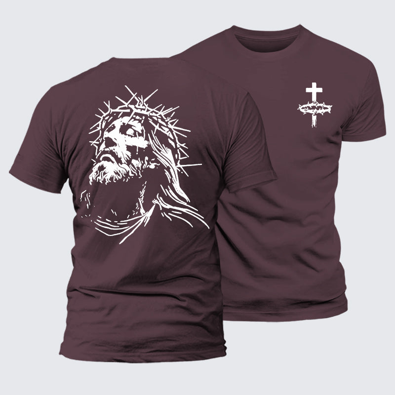 Luxe Mercerized Cotton Tee - Vintage Crown of Thorns